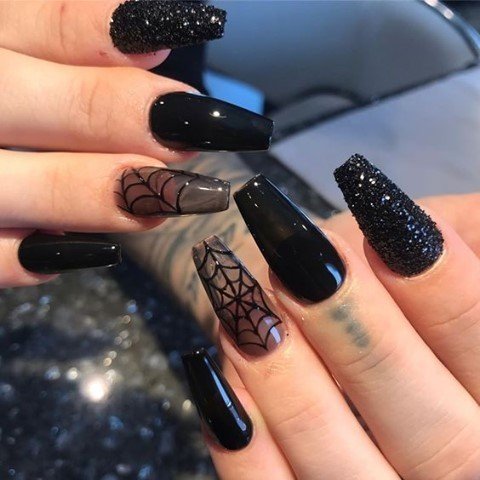 Witch Goth Nails